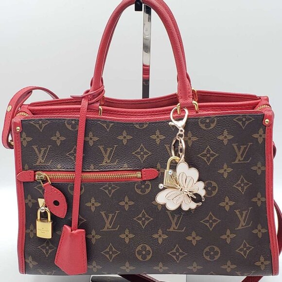 100% Auth Louis Vuitton Lock & Key with unbranded Bagcharm, Keycharm, Keychain - Picture 1 of 8